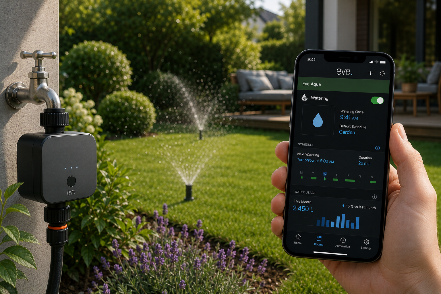 Eve Aqua Water Controller